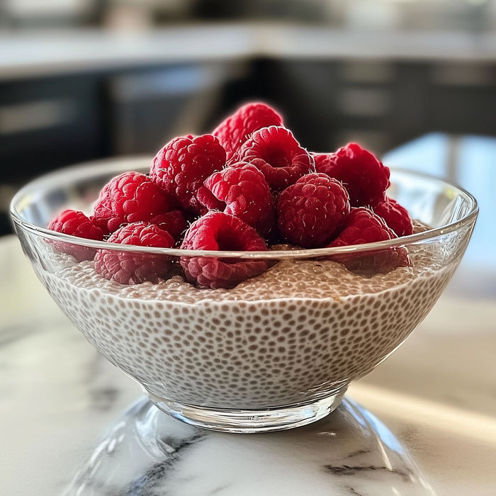 Chia-Himbeer-Pudding 